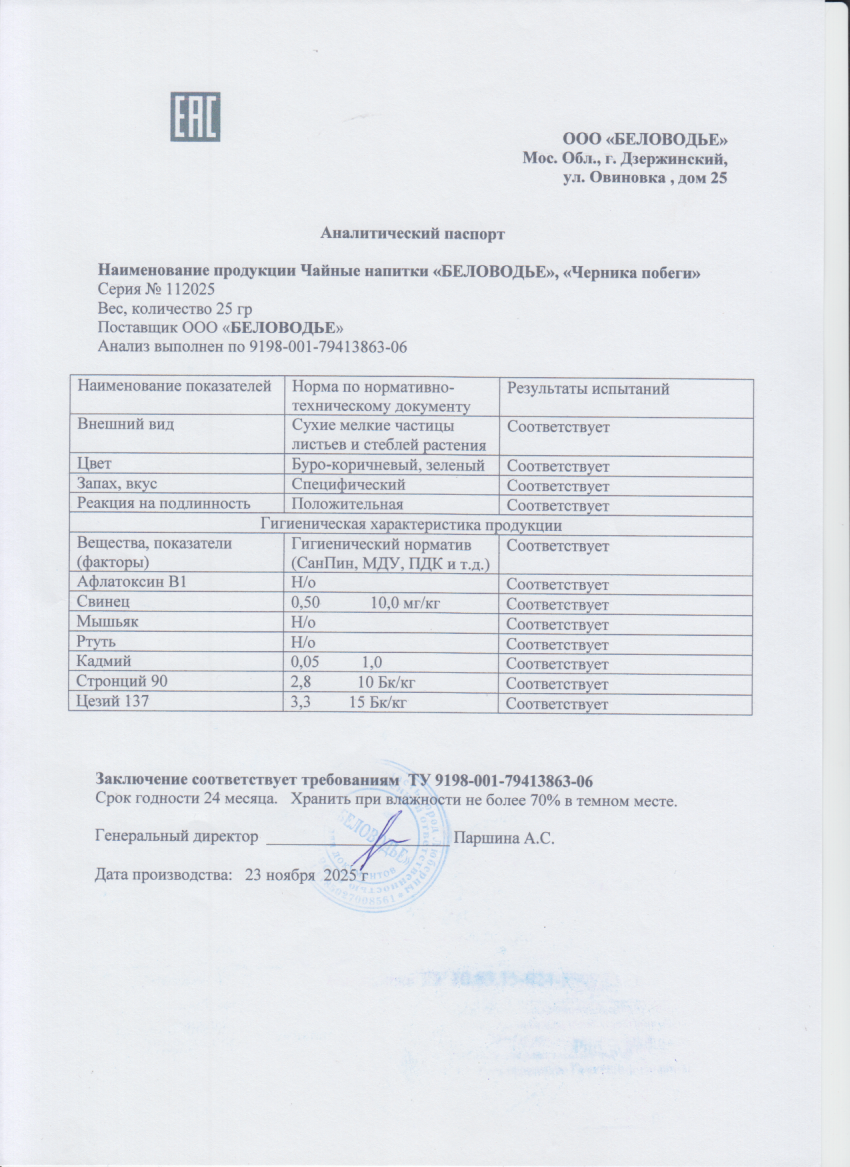 Паспорт №112025